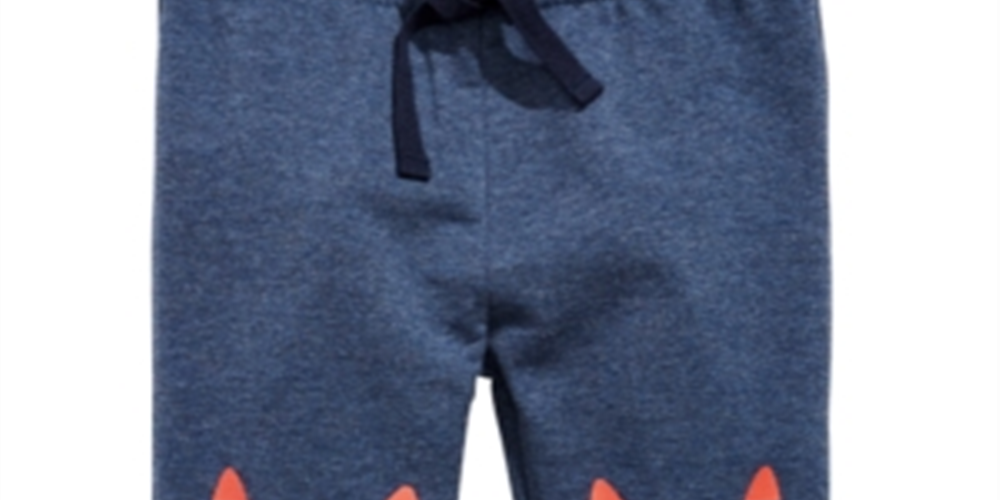 First Impressions Baby Boy's Fox Jogger Pants Blue Size 18MOS