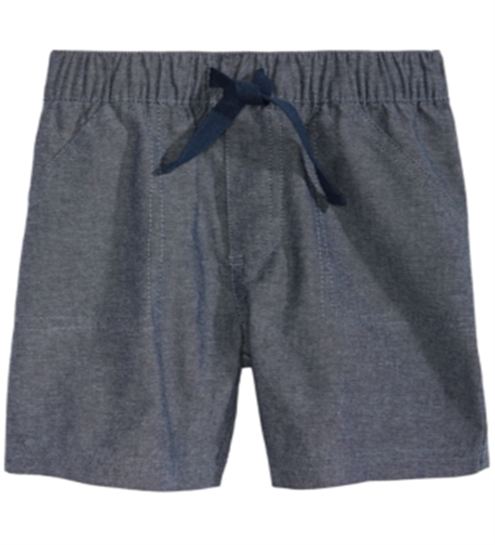 First Impressions Toddler Boy's Cotton Chambray Shorts Blue Size 3T