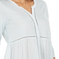 Style & Co Women's V Neck Mixed Woven Top Mint Size XX-Large