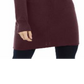 INC International Concepts Women's V Neck Tunic Sweater Red Size Petite S
