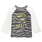 First Impressions Infant Boy's Wild at Heart Print T-shirt Gray Size 6-9 Months