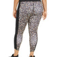 Ideology Women's Running Fitness Athletic Leggings Brown Size 2X