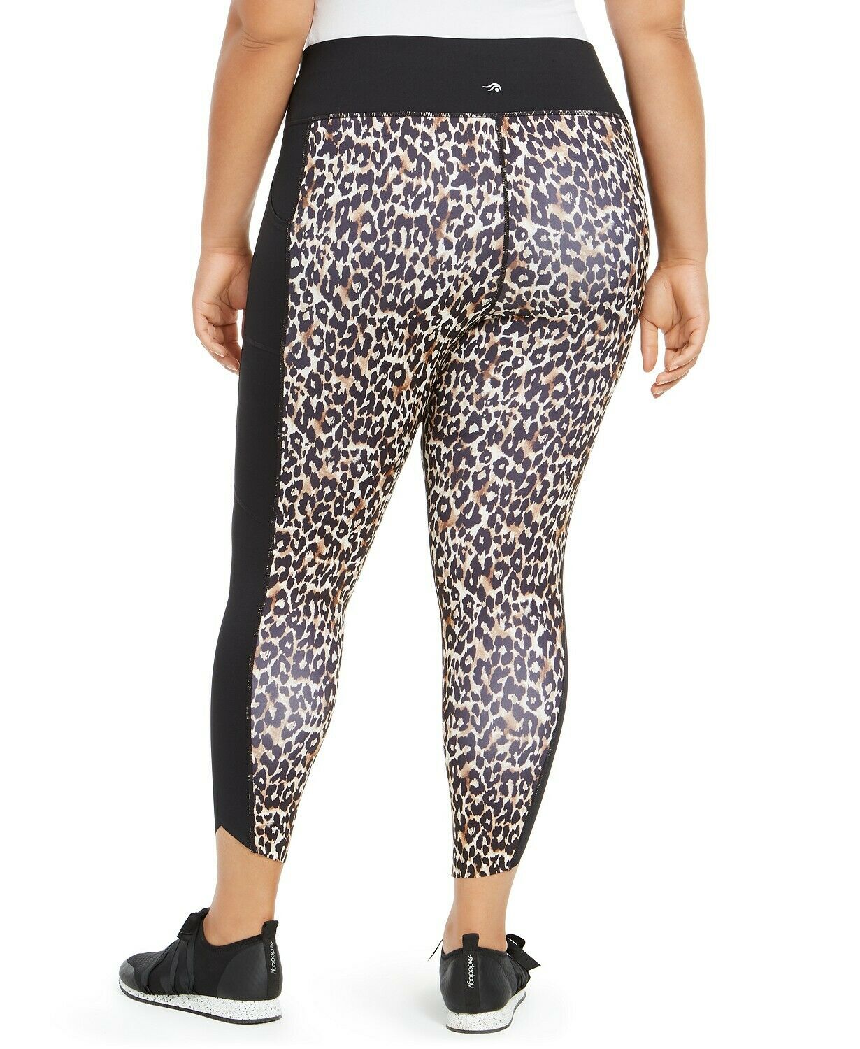 Ideology Women's Running Fitness Athletic Leggings Brown Size 2X