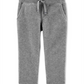Carter's Toddler Boy's Pull on Fleece Pants Gray Size 2T