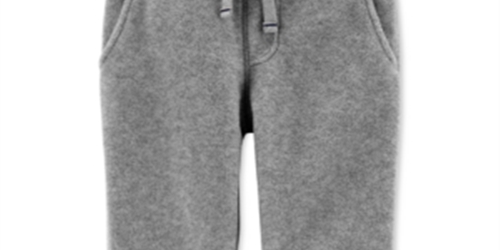 Carter's Toddler Boy's Pull on Fleece Pants Gray Size 2T