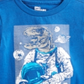 Epic Threads Little Boy's Space Dino T-Shirt Blue Size 7