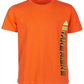 Ideology Big Boy's Graphic-Print T-Shirt Orange Size Small