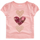 Epic Threads Toddler Girl's Stacked Hearts T-Shirt Pink Size 3T REG