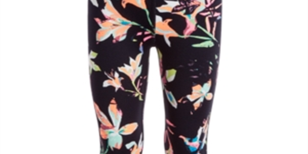 Ideology Toddler Girl's Printed Leggings Black Size 2T