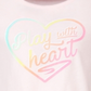 Ideology Little Girl's Heart Tie Front T-Shirt Pink Size 5