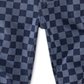 Levi's Big Boy's 502 Checkerboard Print Taper Fit Denim Shorts Blue Size 8 REG