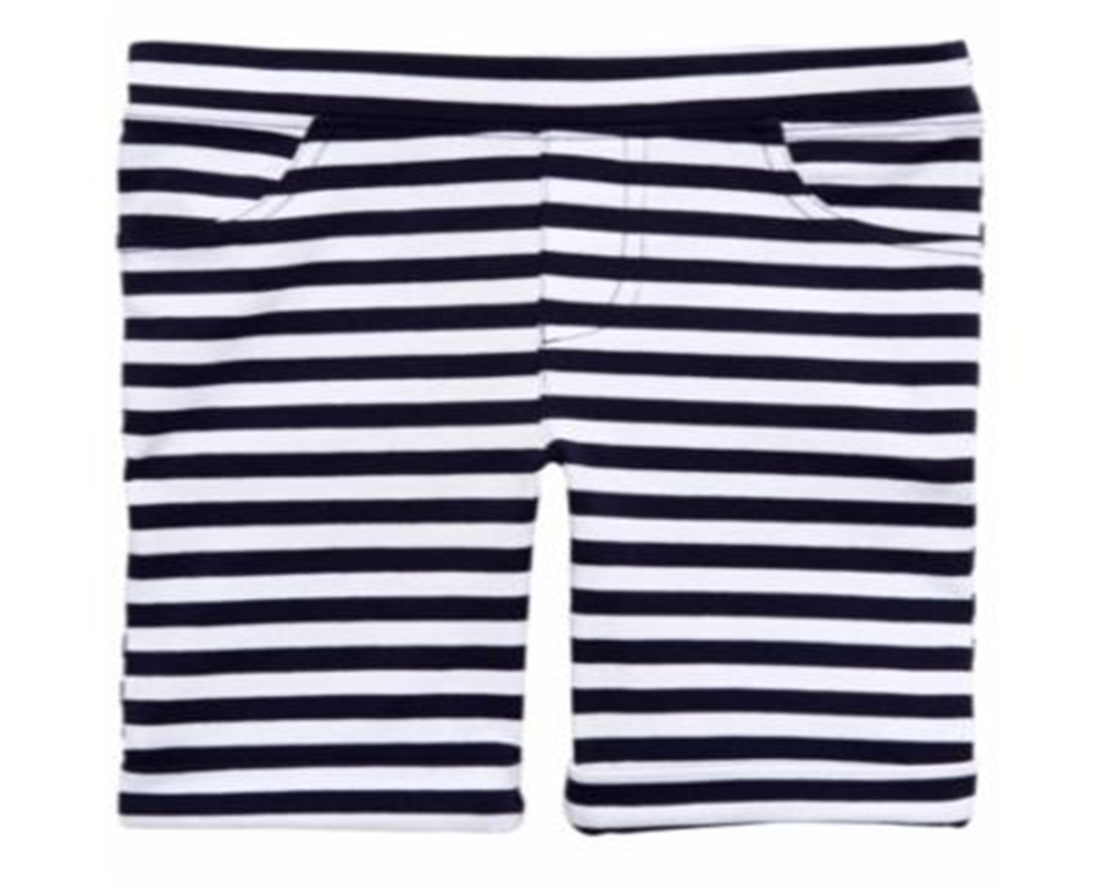 Epic Threads Little Girl's Striped Bermuda Shorts  Blue Size 5