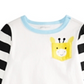First Impressions Baby Boy's Giraffe Pocket Cotton T-Shirt White Size 12 Months