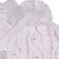 Fab Big Girl's 3 Pc Sparkly Knit Hat Scarf & Gloves Set Purple Size Regular