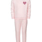 Ideology Toddler Girl's 2 Pc Love Fleece Sweatshirt & Pants Set Pink Size 3T