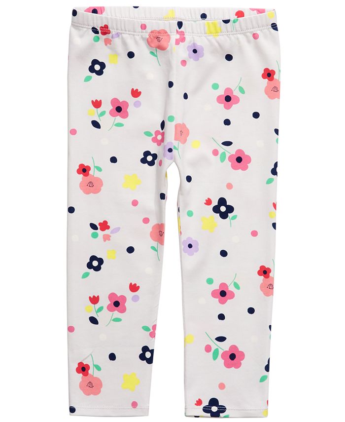 First Impressions Baby Girl's Stretch Leggings White Size 12MOS