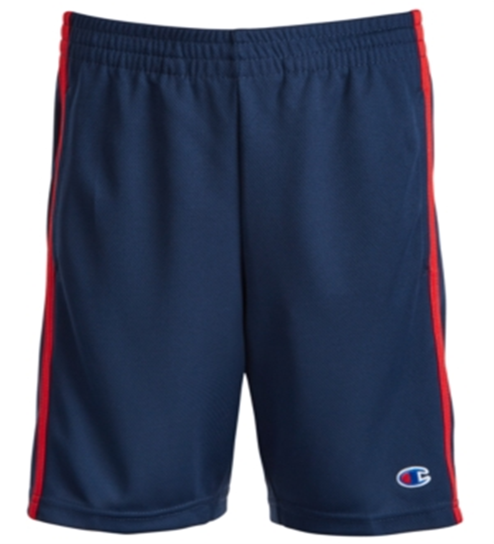 Champion Big Boy's Contrast Stripe Shorts Blue Size Small