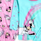 Ame Little & Big Girl's 4 Pc Cotton Minnie Mouse Pajama Set Green Size 6
