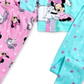 Ame Little & Big Girl's 4 Pc Cotton Minnie Mouse Pajama Set Green Size 6
