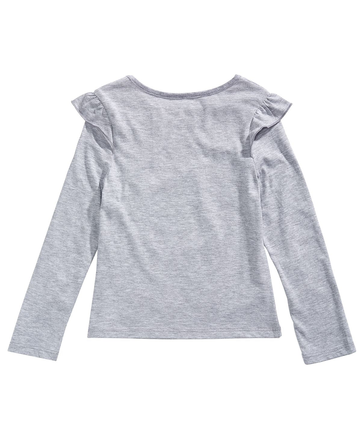 Disney Little Girl's Skating Mickey & Minnie T-Shirt Gray Size 5