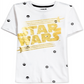 Star Wars Toddler Boy's Metallic Logo T-Shirt White Size 4