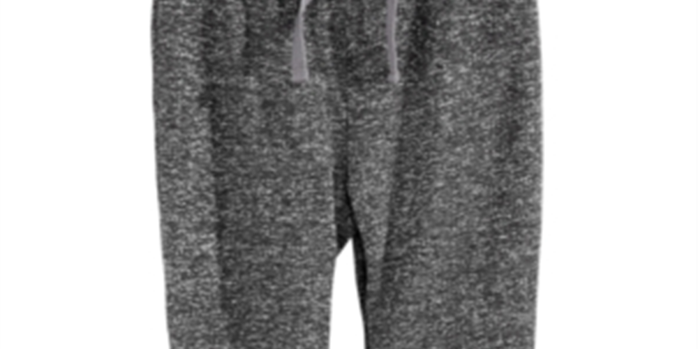 First Impressions Toddler Boy's Marled Jogger Pants Black Black Size 4T