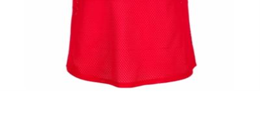 Ideology Big Girl's Active Layered Look T-Shirt Red Size X-Large