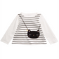First Impressions Baby Girl's Cotton Cat Purse T-Shirt White Size 12MOS