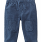 First Impressions Baby Boy's Knee Patch French Terry Black Size 3-6MOS