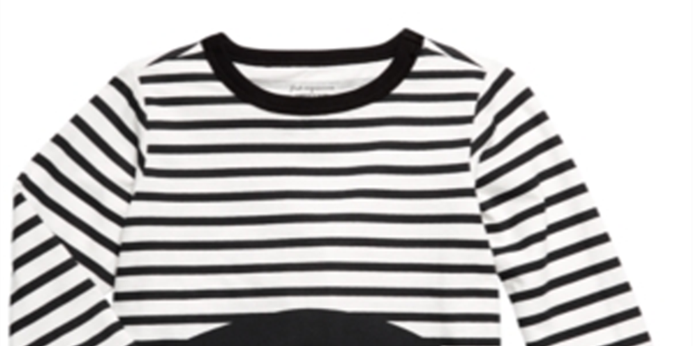 First Impressions Baby Boy's Striped Penguin Print Cotton T-Shirt White Size 3-6MOS