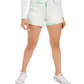 Celebrity Pink Junior's Distressed Denim Shorts Minty Foam Size 9