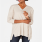 Style & Co Women's V Neck Tunic Brown Size PP