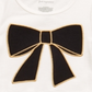 First Impressions Toddler Girl's Bow Print Cotton T-Shirt White Size 4T