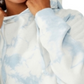 Cotton on Women's Cropped Fleece Hoodie Blue Size Large