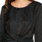 INC International Concepts Women's Snake Print Twist Front Top Green Snake Size X-Small