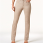 Charter Club Women's Lexington Straight Leg Jeans Brown Size 4