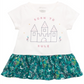 First Impressions Baby Girl's Cotton Peplum Hem Tunic White Size 24MOS