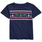 Epic Threads Little Boy's Isle Strip T-Shirt Blue Size 6
