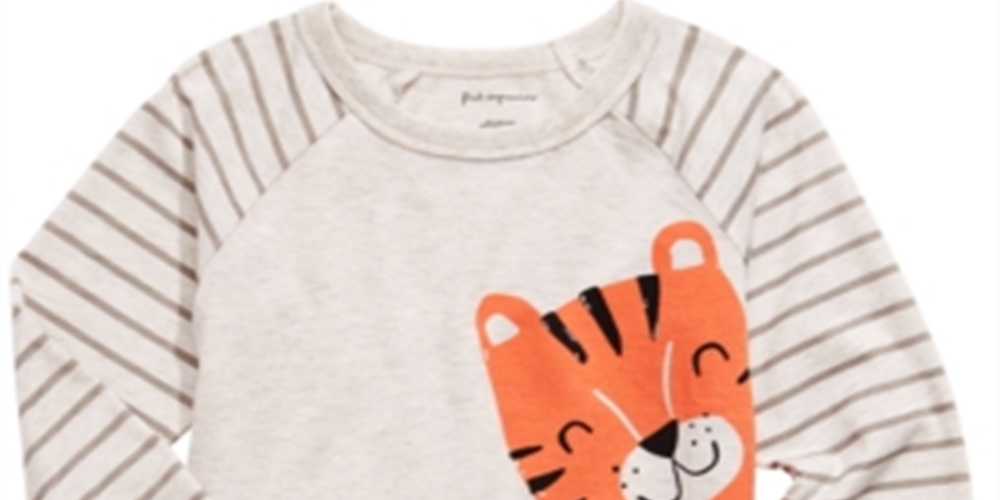 First Impressions Toddler Boy's Tiger Print T-Shirt Brown Size 3T