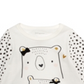 First Impressions Toddler Girl's Cotton Bears T-Shirt White Size 2T
