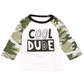 First Impressions Baby Boy's Cotton Colorblocked Raglan Graphic Print T-Shirt White Size 24MOS