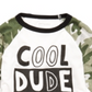 First Impressions Baby Boy's Cotton Colorblocked Raglan Graphic Print T-Shirt White Size 24MOS
