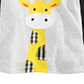 First Impressions Infant Boy's Giraffe Print T-shirt Gray Size 6-9MOS