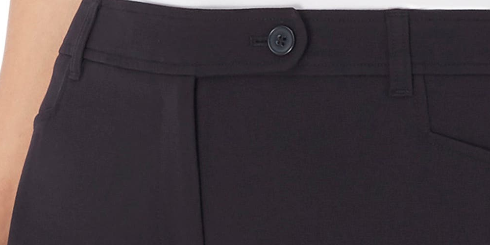 Jones New York Women's Woven Pant Black Size 14