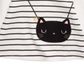 First Impressions Baby Girl's Cotton Cat Purse T-Shirt White Size 24MOS