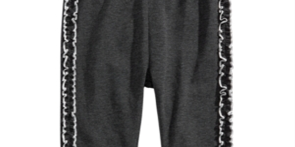 First Impressions Baby Girl's Ruffled Leggings Gray Size 3-6MOS