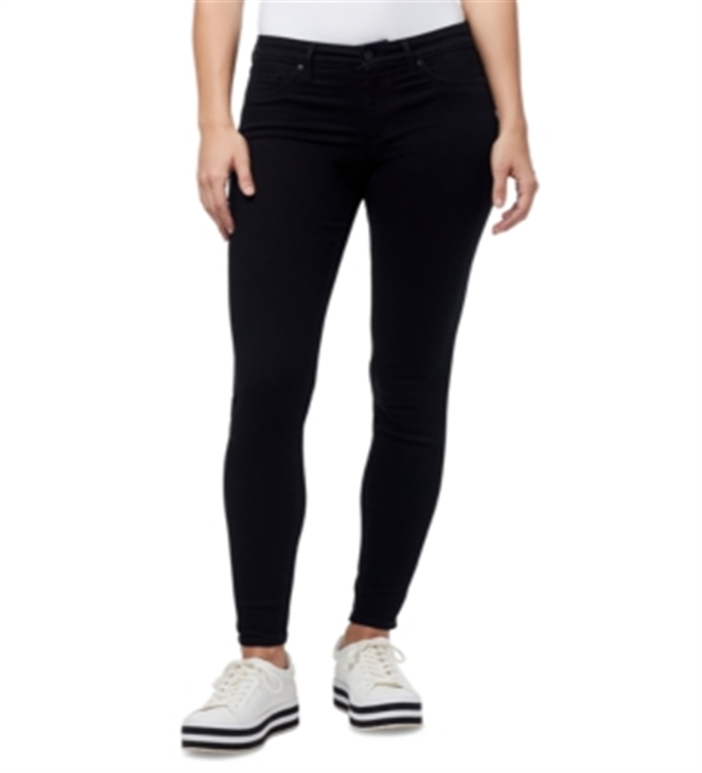 William Rast Women's Mid-Rise Jeggings Black Size 25