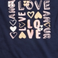 Epic Threads Little Girl's Love T-Shirt Blue Size 5