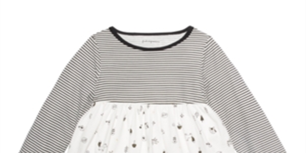 First Impressions Toddler Girl's Cotton Woodland Animals Tunic White Size 3T
