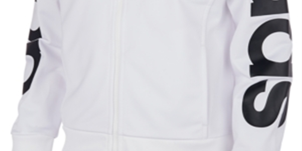Adidas Big Girl's Adi Bomber Jacket White Size X-Large